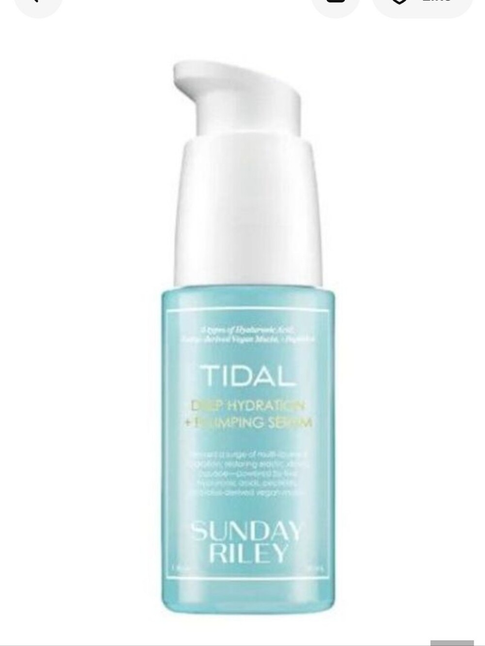 Sunday Riley Tidal Deep Hydration + Plumping Serum